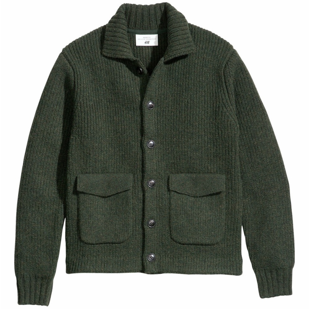 H&M Mauritz Archive Collection Wool Cardigan - sz L